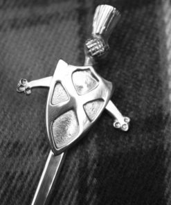 https://www.onemoregift.co.uk/product/Pewter-Kilt pin-Sword & Shield -Scotland